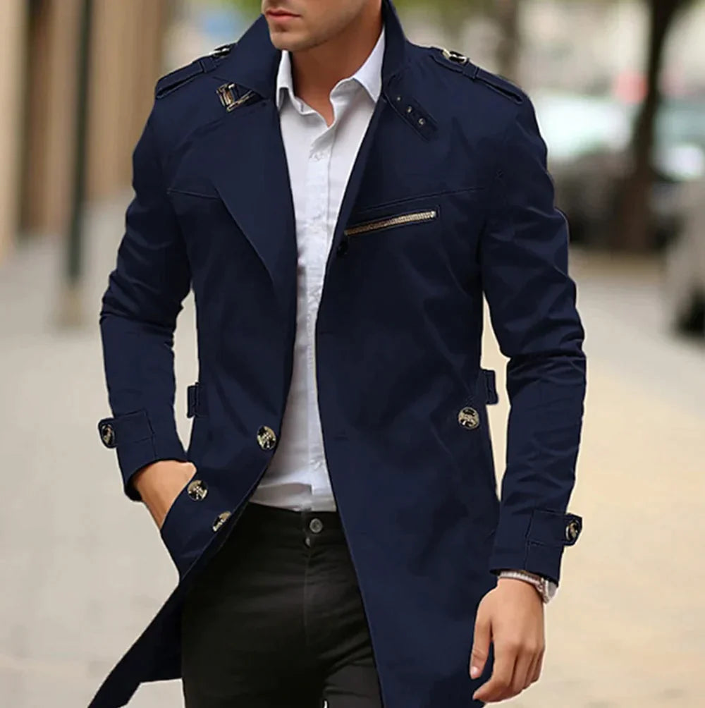 Nils™ | Eleganter Trenchcoat MOKKAKAI
