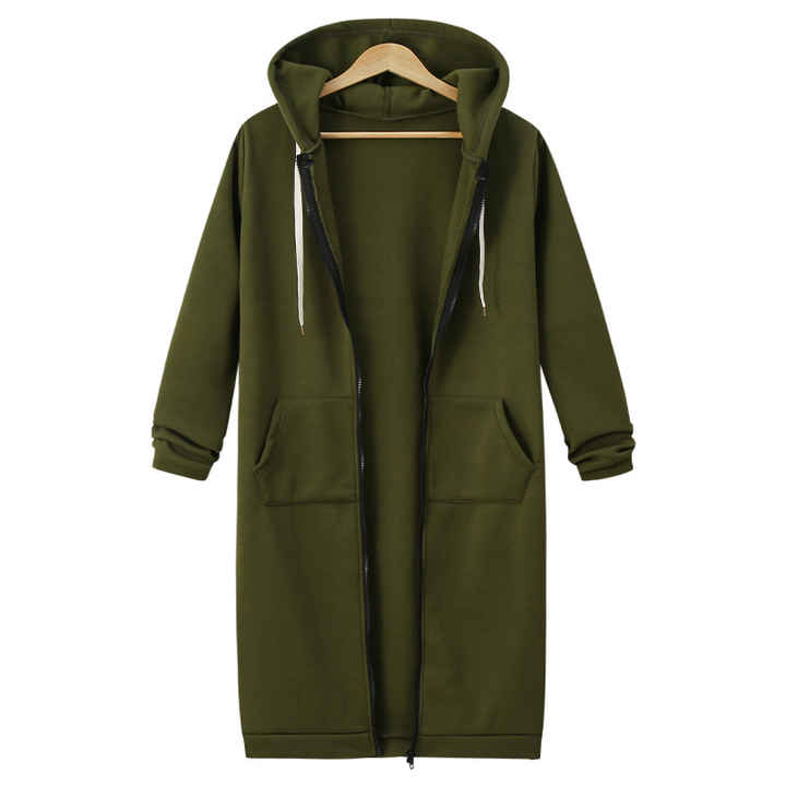 🎁🔥Letzter Tag des Ausverkaufs 50 % RABATT🔥Damen Freizeit-Fleece-Hoodies mit Reißverschluss MOKKAKAI