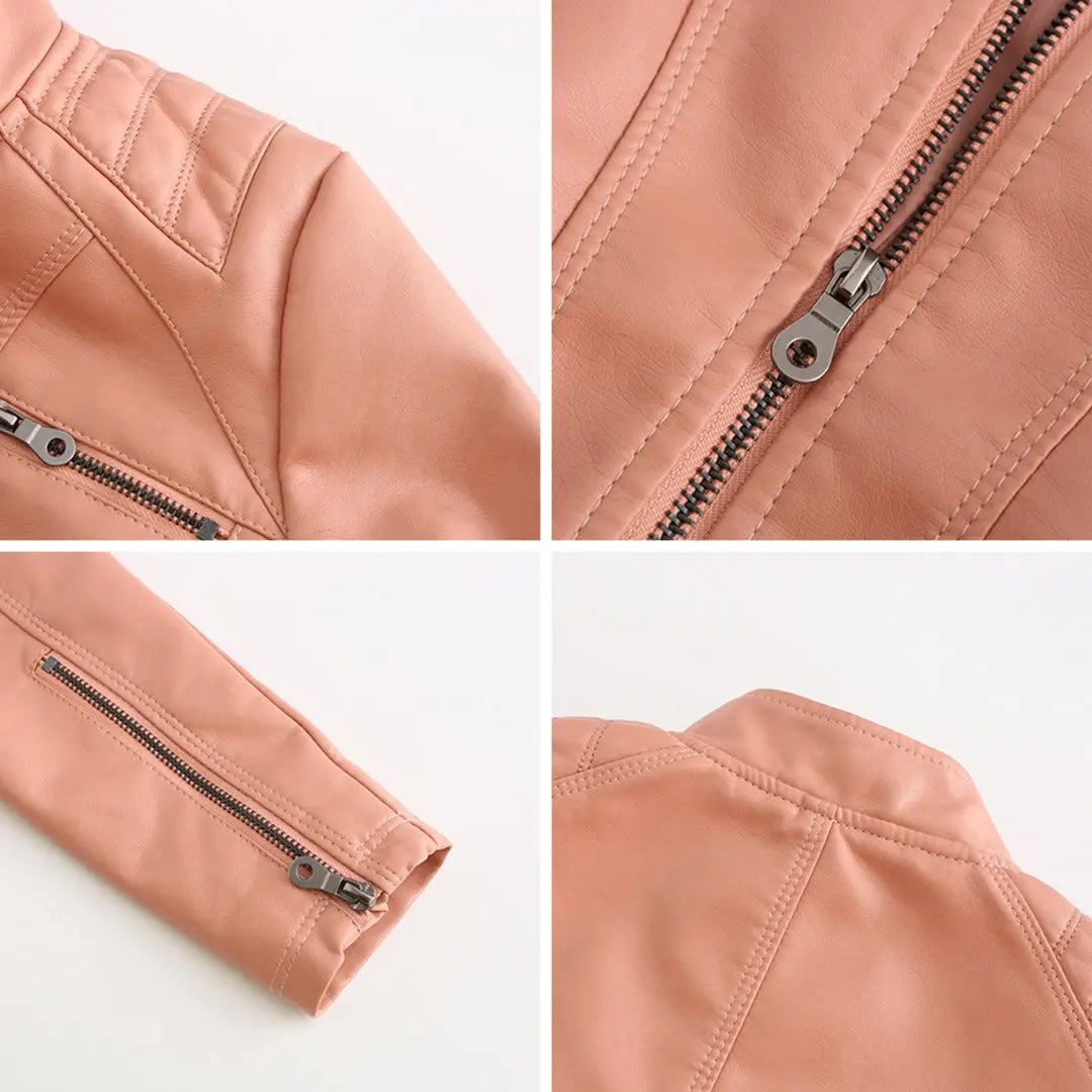 Ariana™ | Ledermantel Für Den Frühling MOKKAKAI
