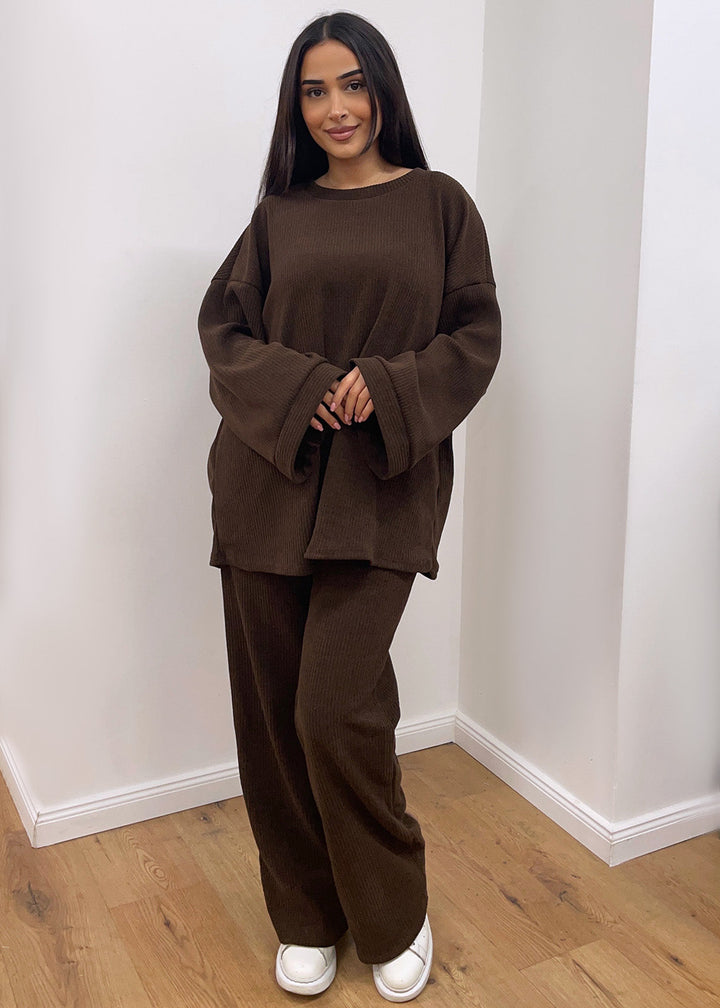 Malia™ – Elegants und bequems Set us Cordstoff MOKKAKAI