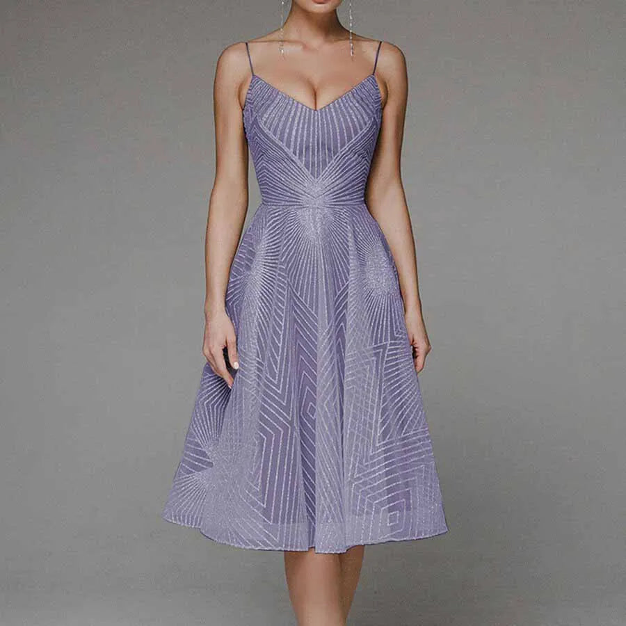 Larra™ | Elegantes Kleid mit offenem Rücken MOKKAKAI