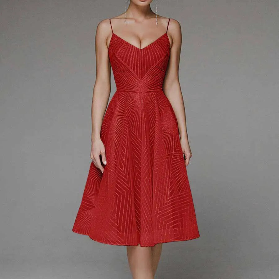 Larra™ | Elegantes Kleid mit offenem Rücken MOKKAKAI
