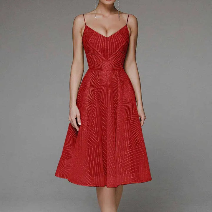 Larra™ | Elegantes Kleid mit offenem Rücken MOKKAKAI