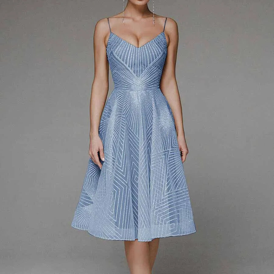 Larra™ | Elegantes Kleid mit offenem Rücken MOKKAKAI