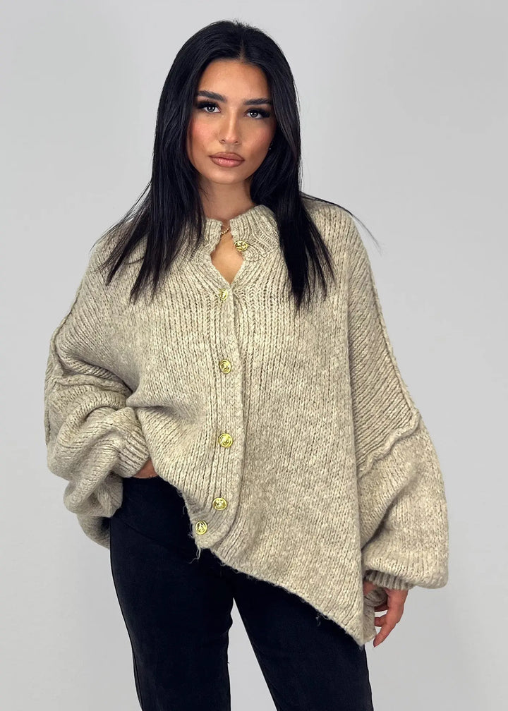 Oversize Strickjacke MOKKAKAI