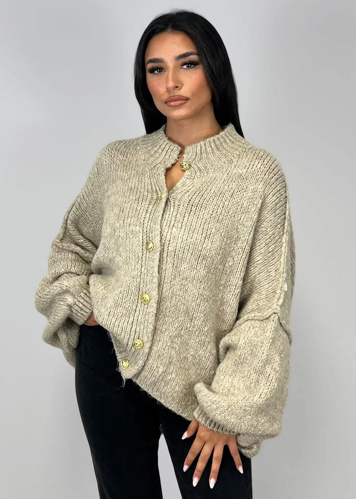 Oversize Strickjacke MOKKAKAI