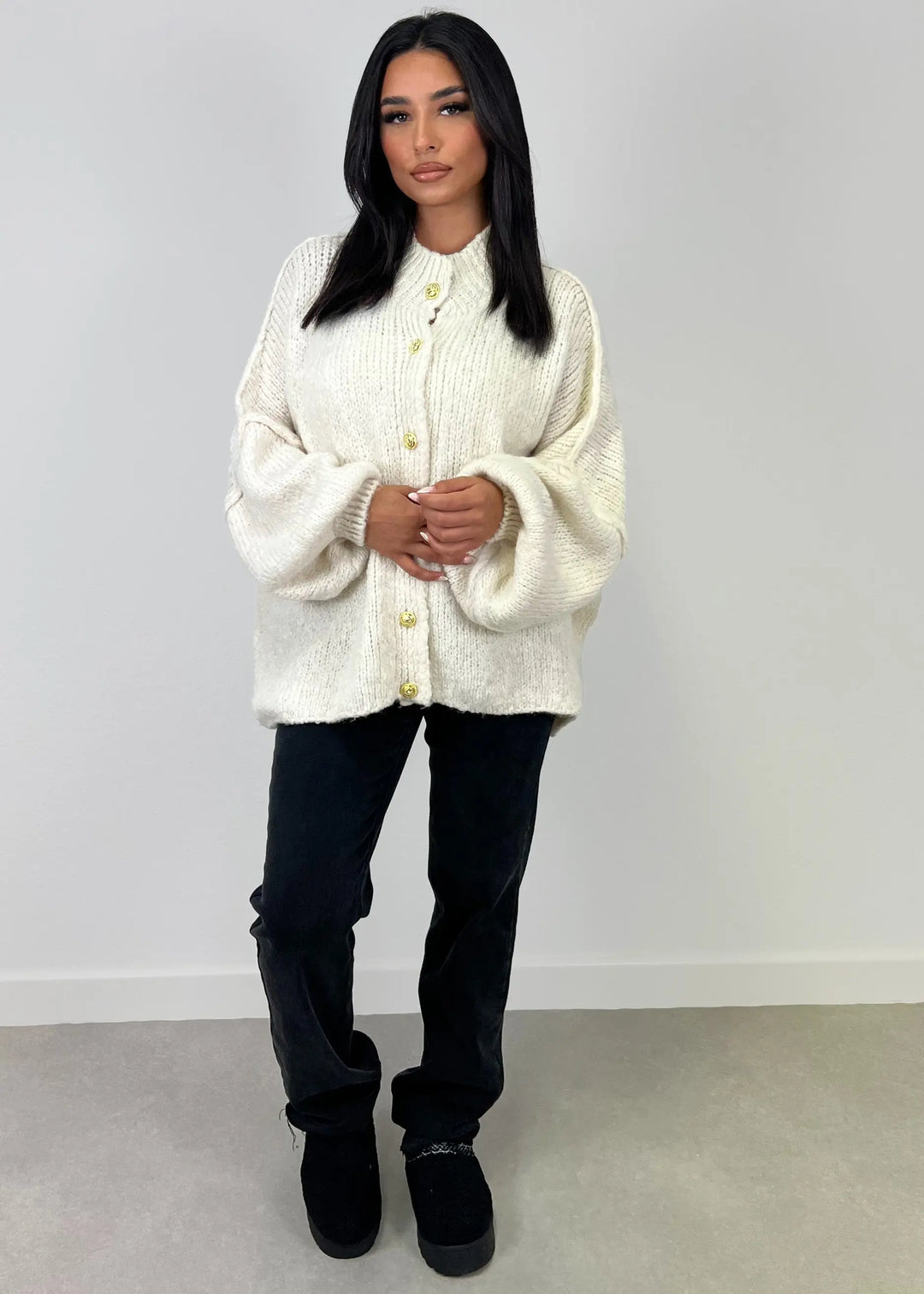 Oversize Strickjacke MOKKAKAI