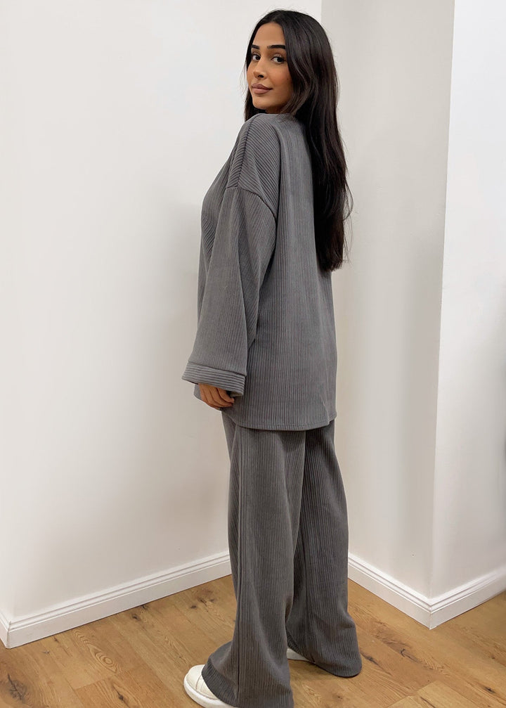 Malia™ – Elegants und bequems Set us Cordstoff MOKKAKAI
