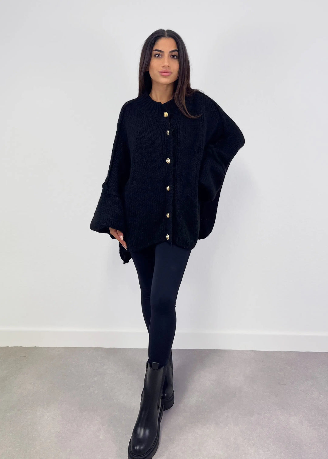 Oversize Strickjacke MOKKAKAI