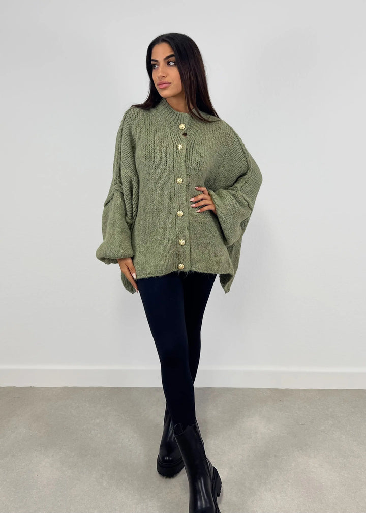 Oversize Strickjacke MOKKAKAI
