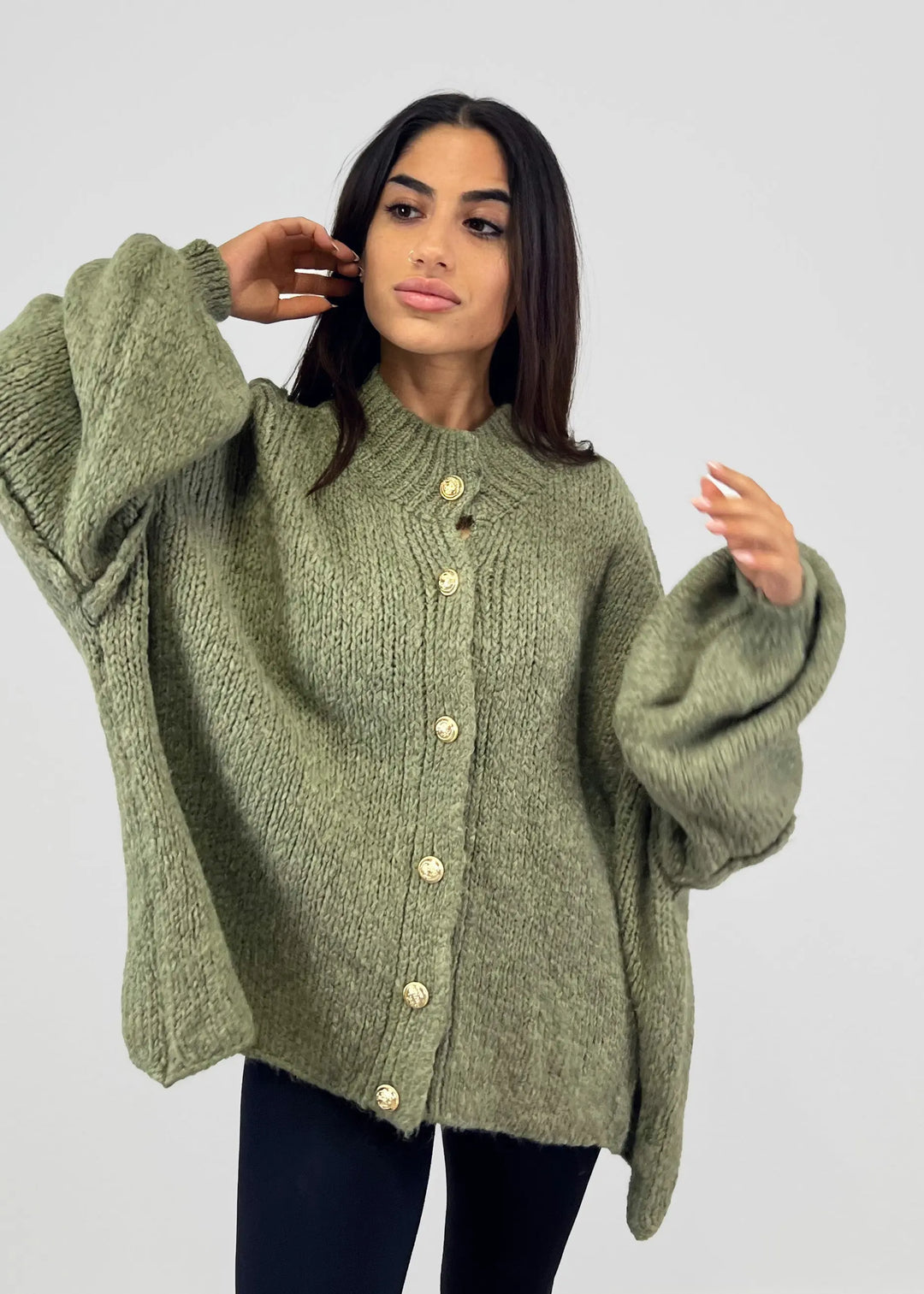 Oversize Strickjacke MOKKAKAI