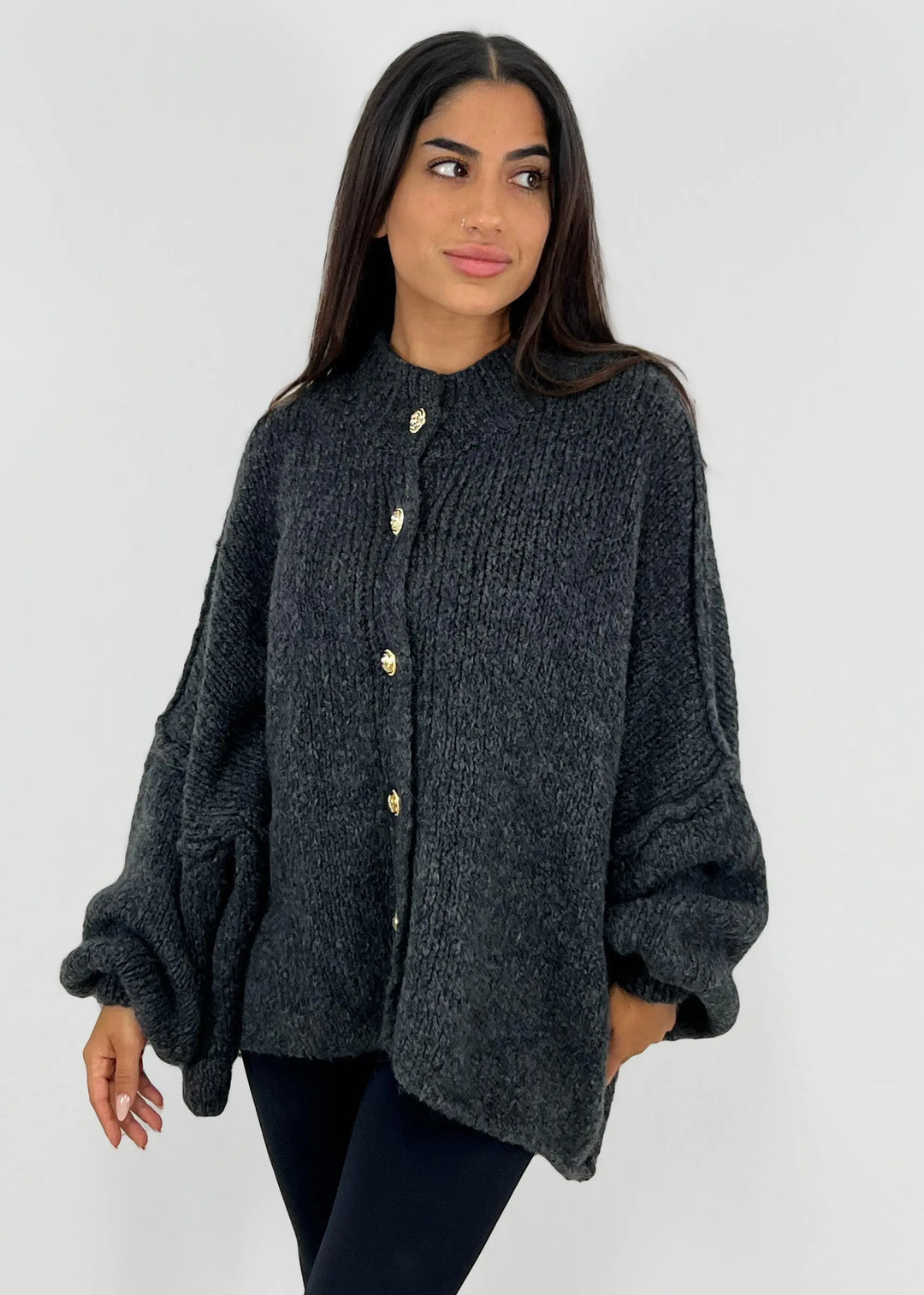 Oversize Strickjacke MOKKAKAI
