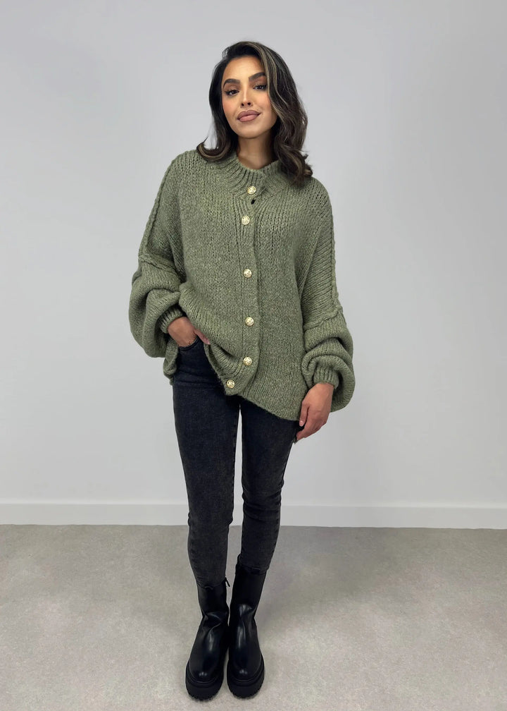 Oversize Strickjacke MOKKAKAI
