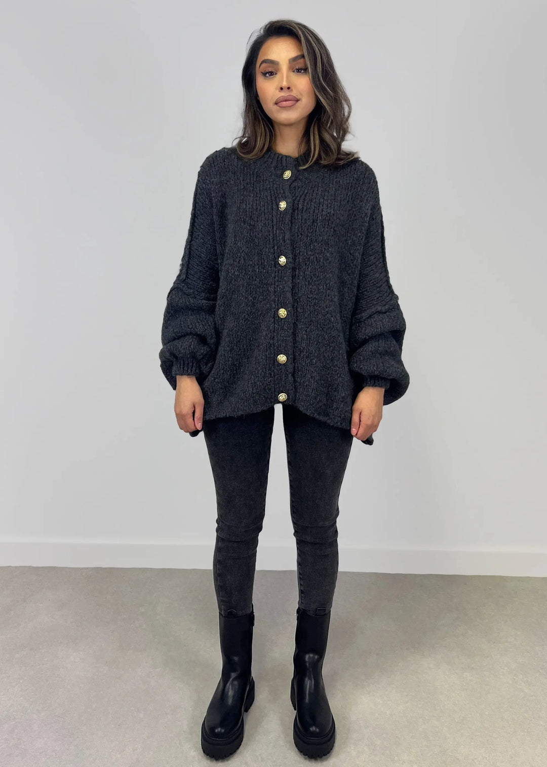 Oversize Strickjacke MOKKAKAI