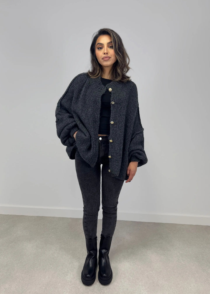 Oversize Strickjacke MOKKAKAI