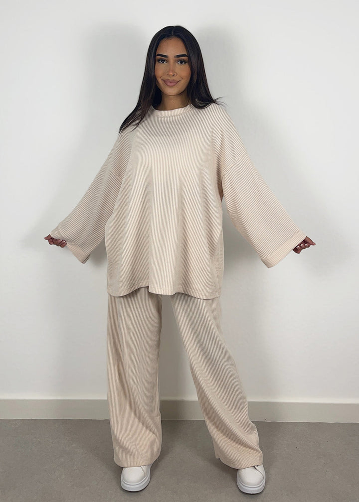 Malia™ – Elegants und bequems Set us Cordstoff MOKKAKAI