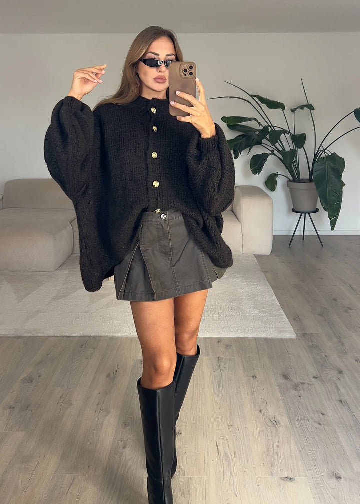 Oversize Strickjacke MOKKAKAI