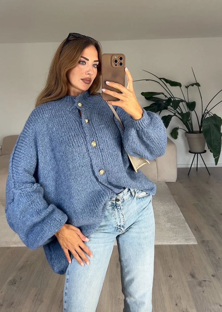 Oversize Strickjacke MOKKAKAI