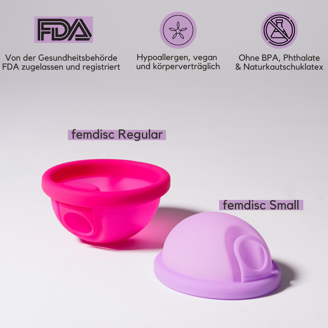 femdisc Menstruationsscheibe mit Lasche – Ansicht 7