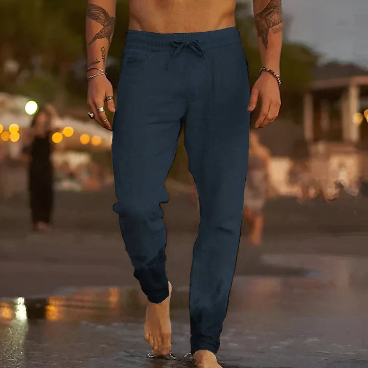 James | Lässige Leinenhose MOKKAKAI