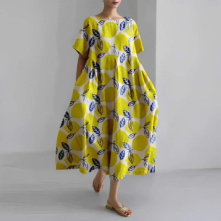 Rosa™ | Boho Blumenkleid MOKKAKAI