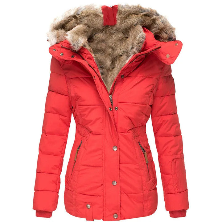Belén - Warmer Pelzgefütterter Wintermantel MOKKAKAI