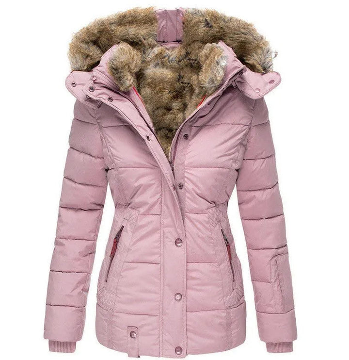 Belén - Warmer Pelzgefütterter Wintermantel MOKKAKAI