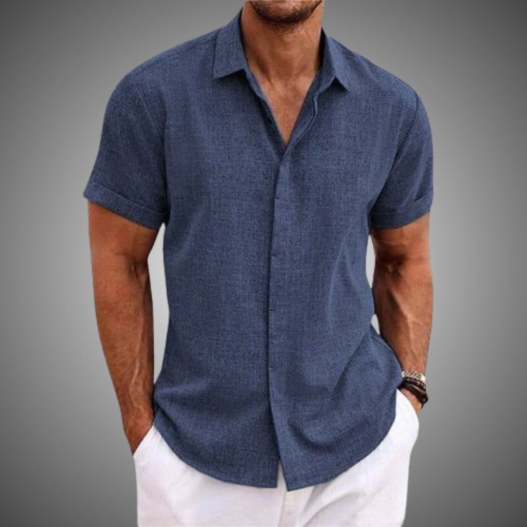 Lorenz™ | Sommerhemd für Männer MOKKAKAI
