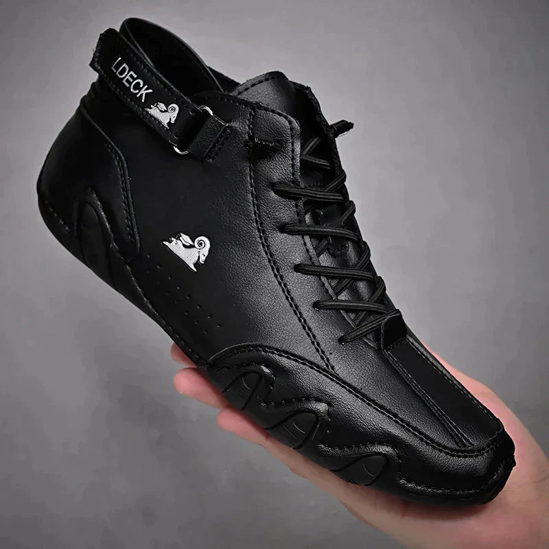 Ultra - Bequemer Rutschfester Barfußschuh Aus Echtem Leder (Unisex) – Ansicht 14