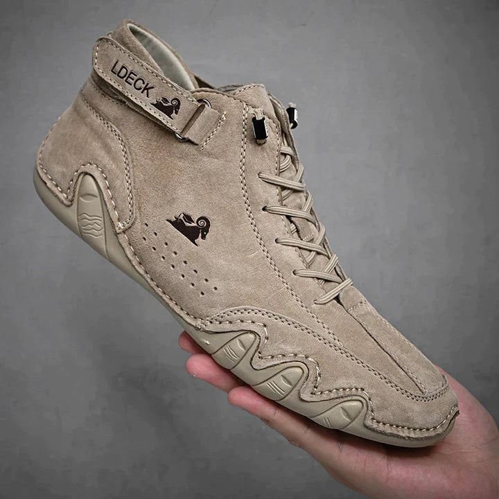 Ultra - Bequemer Rutschfester Barfußschuh Aus Echtem Leder (Unisex) – Ansicht 15