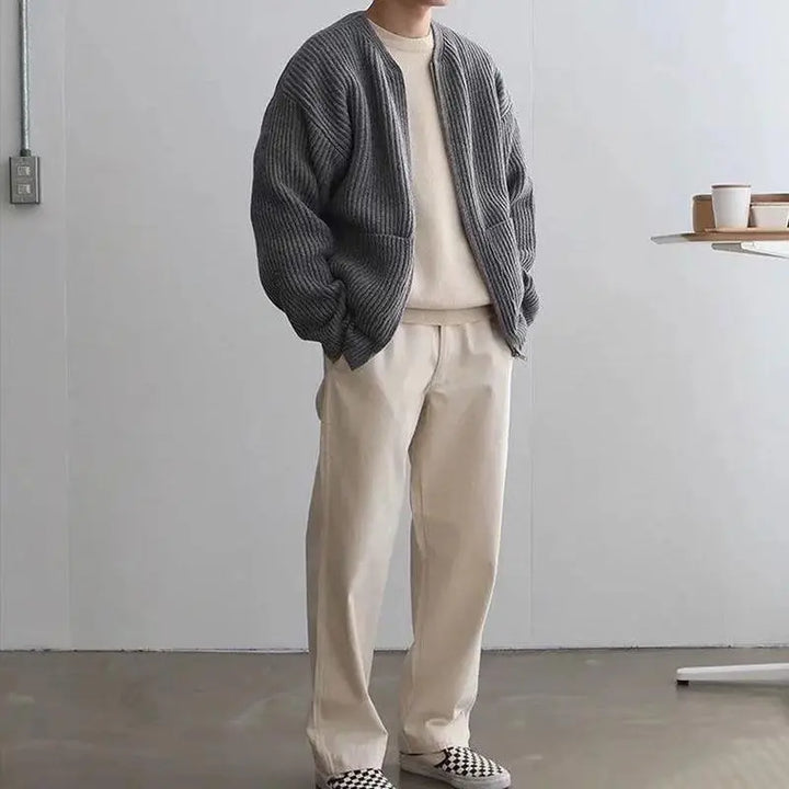 Federico - Trendige Strickjacke MOKKAKAI