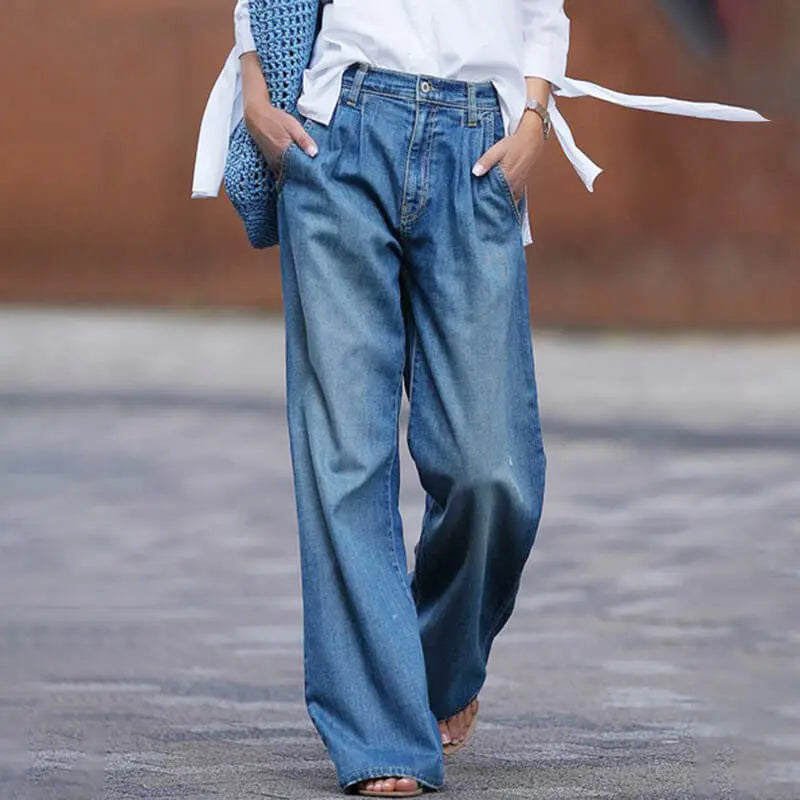 Julissa™ | Komfortabel weit geschnittene Damenjeans MOKKAKAI