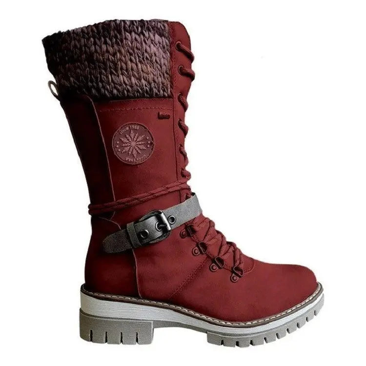 Alicia - Wasserdichte Knie-Schneestiefel für Damen MOKKAKAI