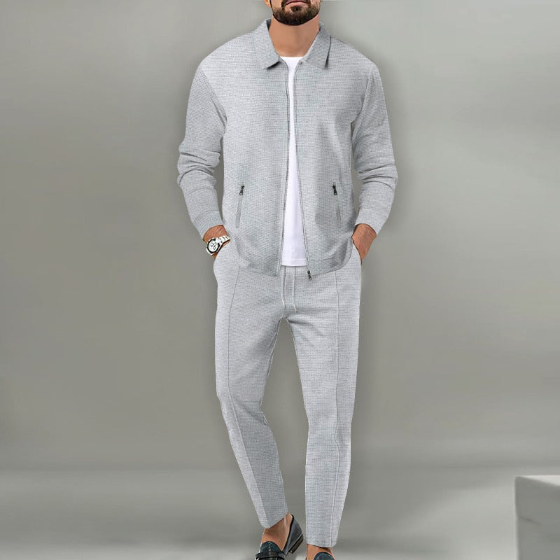 CityChill | Set mit langer Hose und Reißverschlussjacke MOKKAKAI