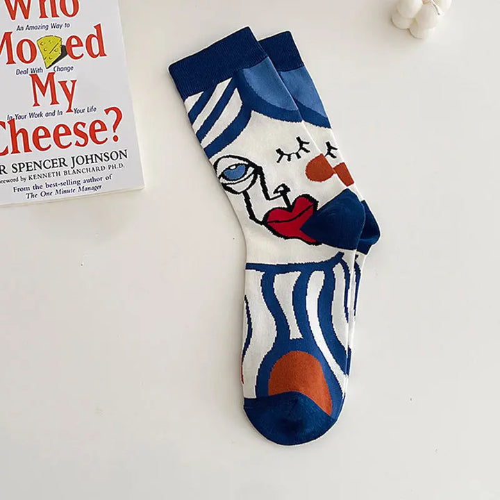 Pica™ Lässige Abstrakte Socken | Stil & Kunst für deine Füße MOKKAKAI