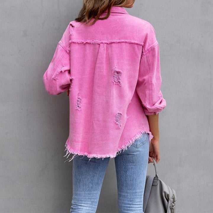 Revive™ | Denim Jeansjacke Damen MOKKAKAI