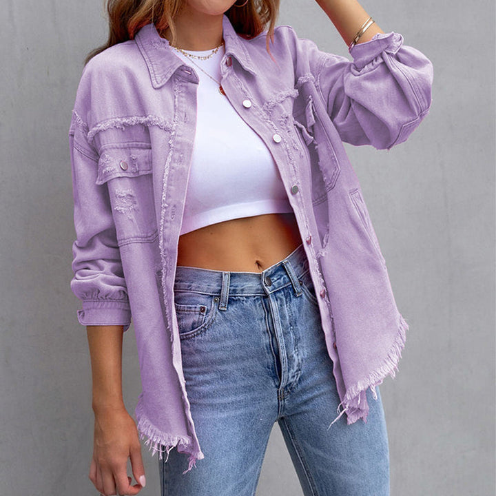 Revive™ | Denim Jeansjacke Damen MOKKAKAI