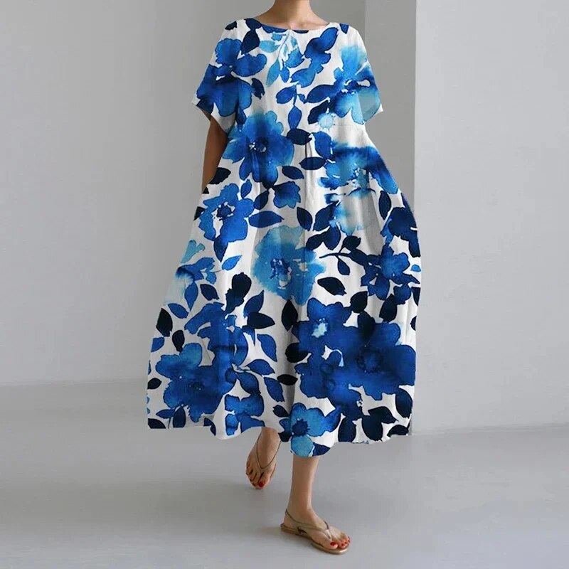 Rosa™ | Boho Blumenkleid MOKKAKAI
