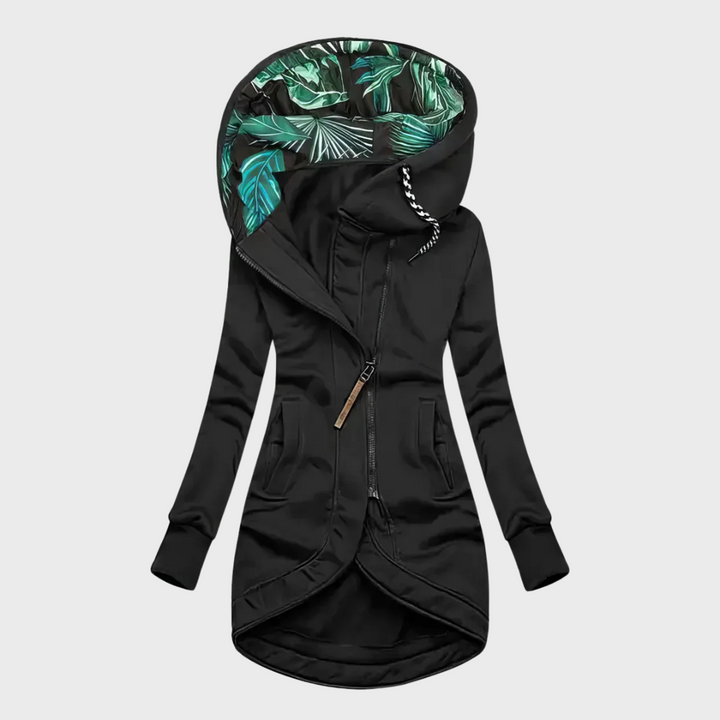 NORDALYA – Eleganter & Wärmender Wintermantel mit Kapuze MOKKAKAI