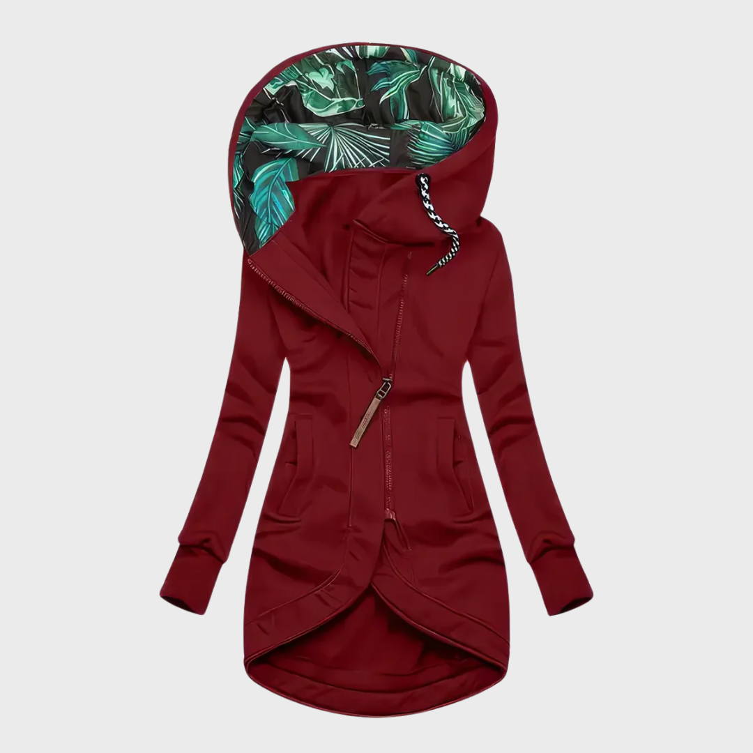 NORDALYA – Eleganter & Wärmender Wintermantel mit Kapuze MOKKAKAI