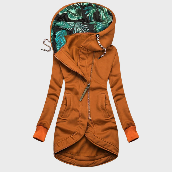 NORDALYA – Eleganter & Wärmender Wintermantel mit Kapuze MOKKAKAI