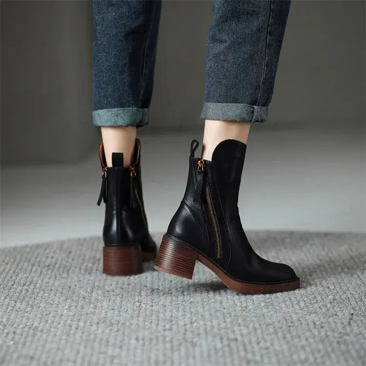Grazia - Lederstiefeletten MOKKAKAI