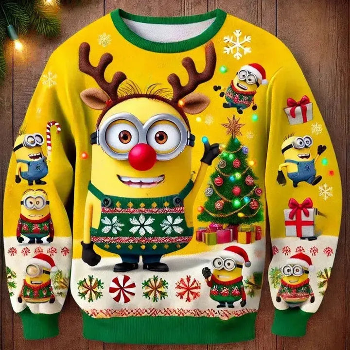 Minion - Weihnachtspullover – Ansicht 1