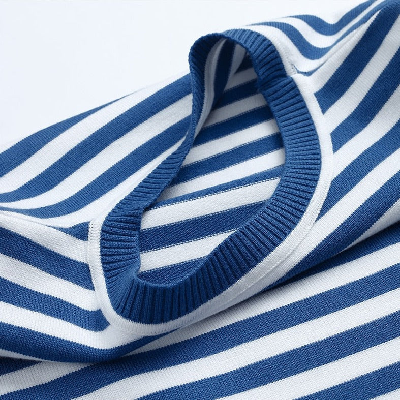 Dagmar™ | Elegantes gestreiftes Damen-T-Shirt MOKKAKAI