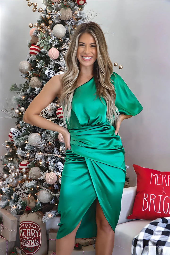Allegra™ | Elegantes Partykleid aus Seide MOKKAKAI
