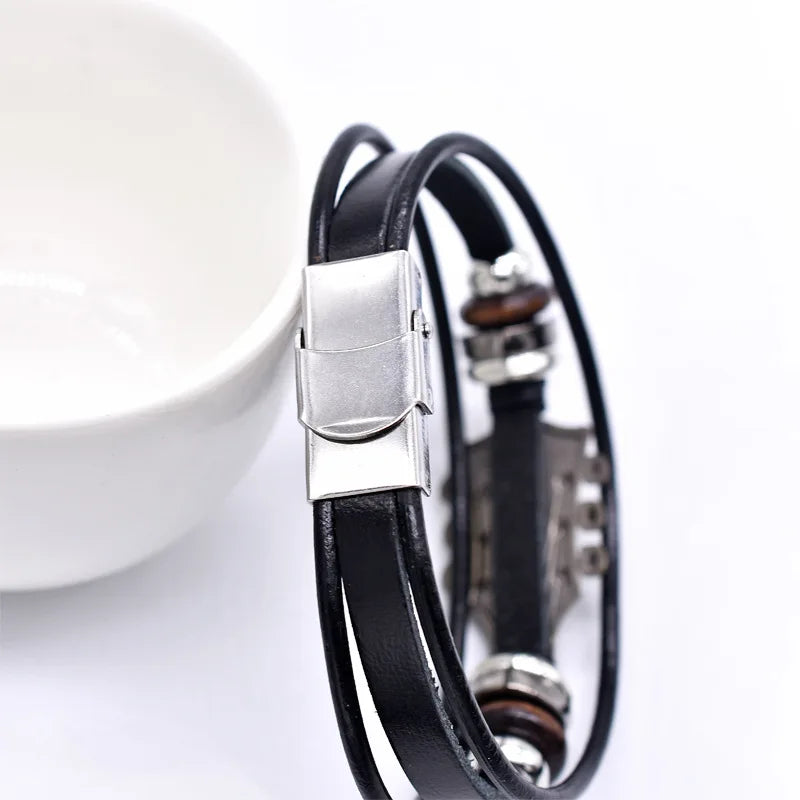 Guitar Leather Bracelet™ – Dr musikalischi Stil für dini Persönlichkeit MOKKAKAI