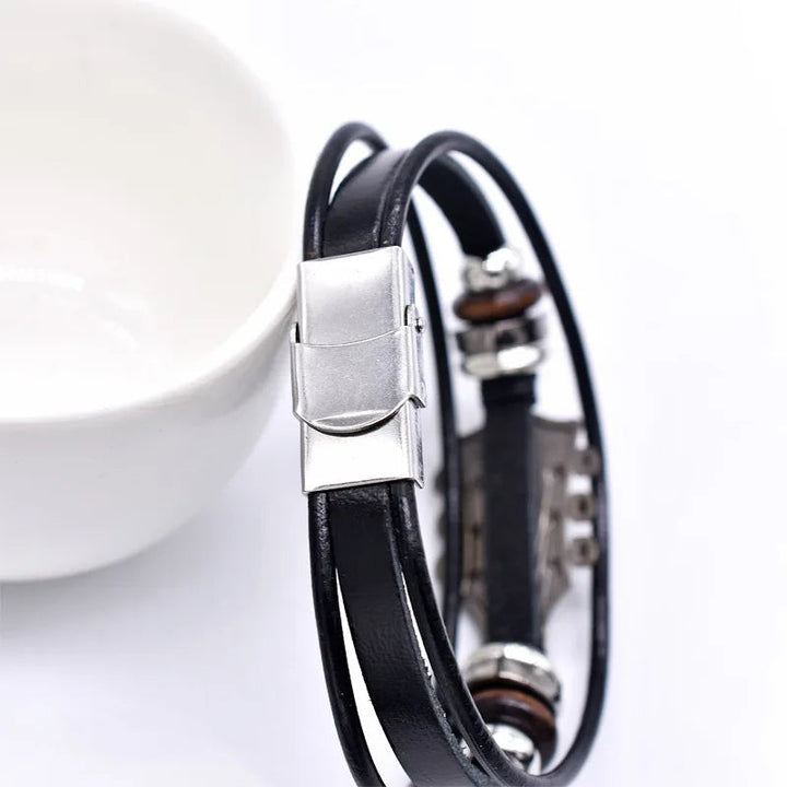 Guitar Leather Bracelet™ – Dr musikalischi Stil für dini Persönlichkeit MOKKAKAI