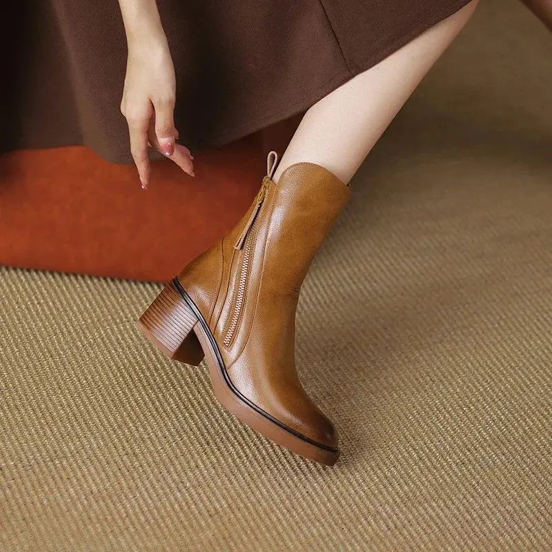 Grazia - Lederstiefeletten MOKKAKAI
