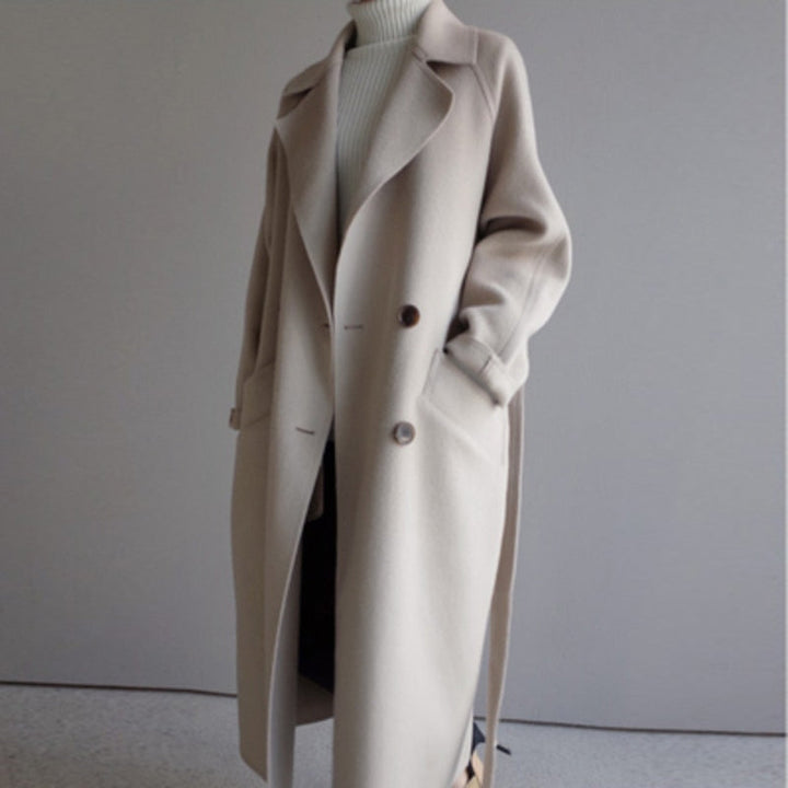 Fara™ | Eleganter Wollmantel MOKKAKAI