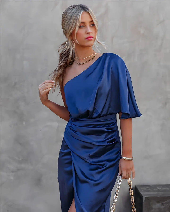 Allegra™ | Elegantes Partykleid aus Seide MOKKAKAI